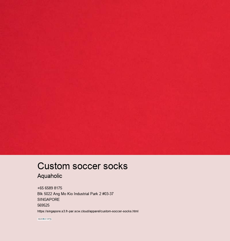 custom soccer socks
