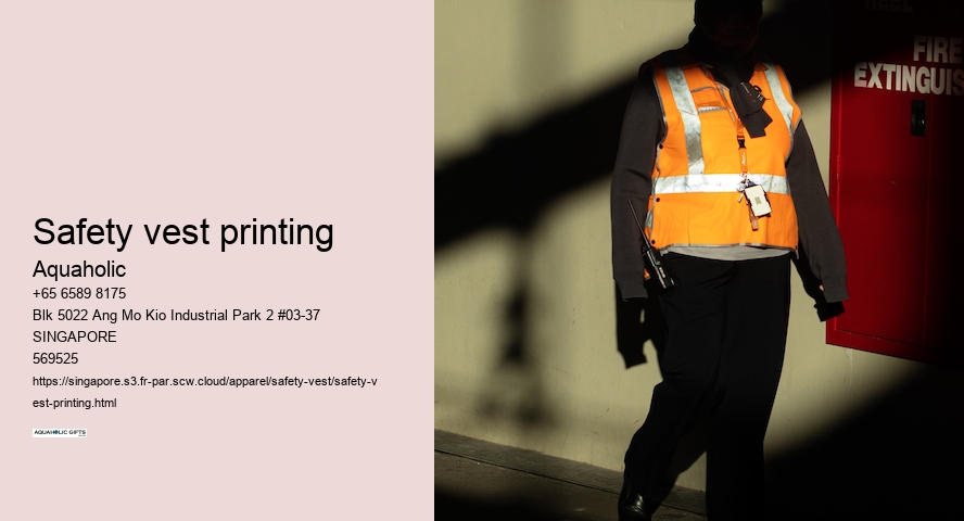 safety vest printing