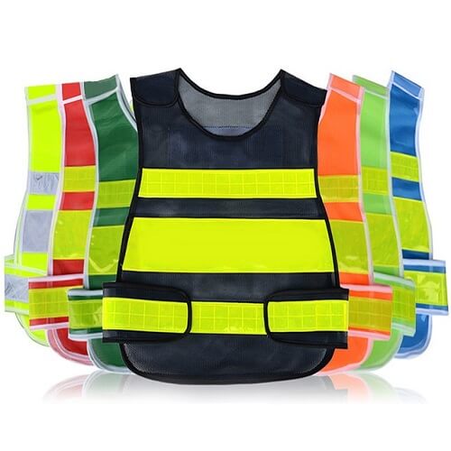 printed hi vis vests