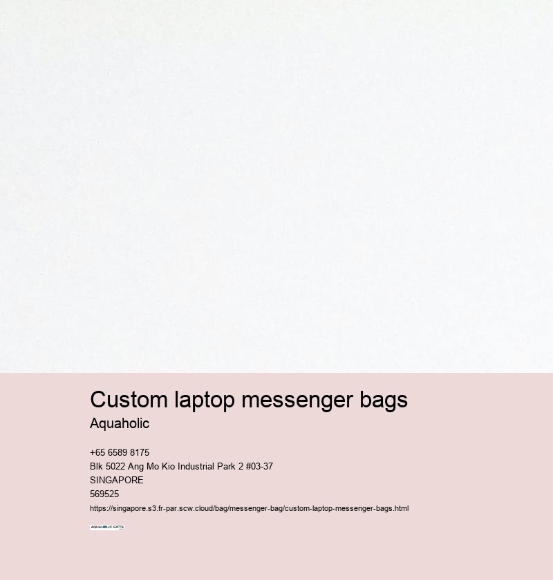 custom laptop messenger bags