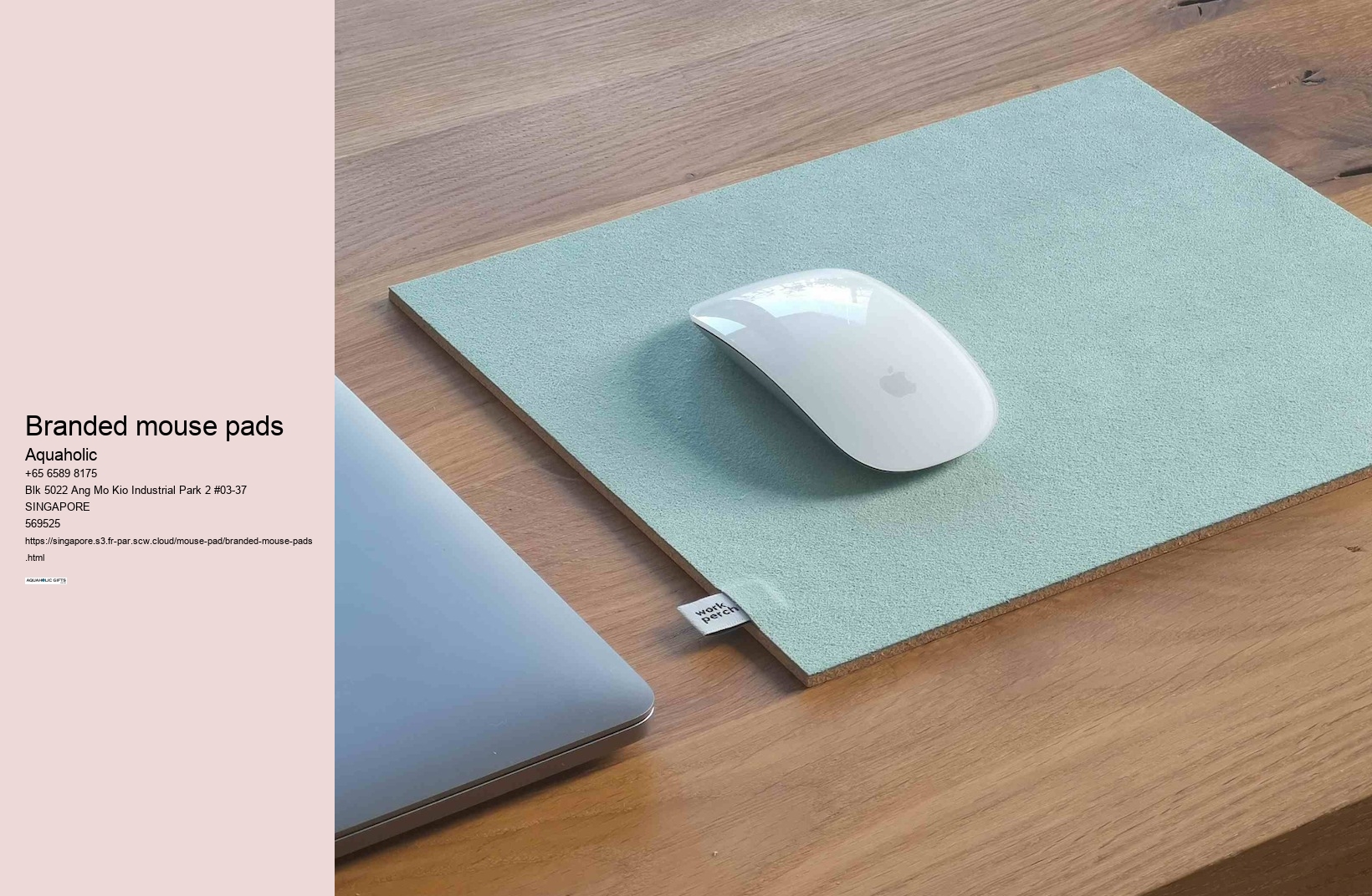 branded mouse pads