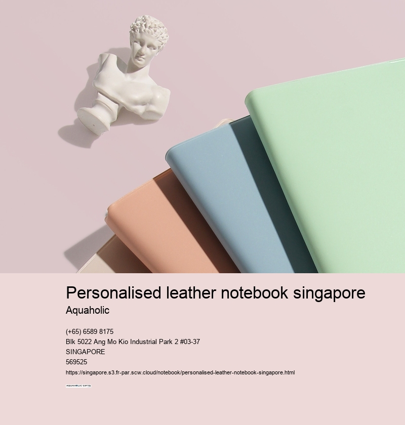 personalised leather notebook singapore