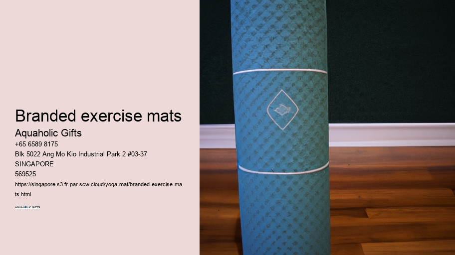 branded exercise mats