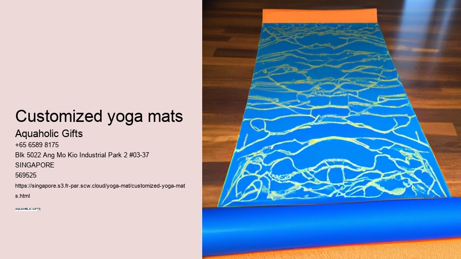 customized yoga mats